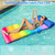 FindUWill Oversized Pool Floats for Adults, 72" X 37", X-Large Fabric Covered Pool Raft with Headrest, Pool Float Lounge Raft Floaties for Lake, Pool, Beach (Colorful)