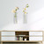 2 Pack Wall Mounted Glass Vase Set with Hooks High Borosilicate Transparent Hanging Flower Vase for Home Decor Dining Table