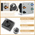 HASME Replacement Igniter Kit for Weber Gas Grills Replaces for 1836-13 Fits for 6511001 6511301 6519009 6519399 6522301 6531001 6532001