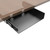 Mofangtech 13 inch Under Desk Slide Out Storage Shelf, Sliding Under Desk Tray Drawer for Standing Desks, Workstations, Cabinet or Gaming