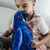 The Petting Zoo Hyacinth Macaw Stuffed Animal Plushie, Gifts for Kids, Earth Keeperz Rainforest Animals, Zoologee Blue Hyacinth Macaw Plush Toy, 12 inches