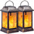 TomCare Solar Lights Metal Flickering Flame Solar Lantern Outdoor Hanging Lanterns Lighting Heavy Duty Solar Powered Waterproof LED Flame Lights for Patio Garden Christmas Decorations, 2 Pack (Bronze) TomCare Solar Lights Metal Flickering Flame Solar Lantern Outdoor Hanging Lanterns Lighting Heavy Duty Solar Powered Waterproof LED Flame Lights for Patio Garden Christmas Decorations, 2 Pack (Bronze)