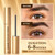 Eyelash Growth Serum with Advanced Formula: Rapid Eye Lash Enhancing Serum for Eyelash and Eyebrow Growth in 3-4 Weeks - Boost Longer Thicker and Fuller Lashes 1.6ML