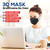 LEVENIS KN95 Face Masks 100 Pack, Breathable Comfortable and Disposable KN95 Mask, Black LEVENIS KN95 Face Masks 100 Pack, Breathable Comfortable and Disposable KN95 Mask, Black