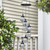 Hanging Globe Solar Lights - Outdoor Patio, Porch Pendant Lamp - Clear