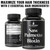 Saw Palmetto + Biotin Advanced 2-in-1 Combo for Hair Growth. Vegan Capsules Supplement with Natural Saw Palmetto Extract + 10000mcg Biotin. Hair Loss and Regrowth Pills for Men and Women. DHT Blocker