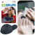 EziDrops - Eye Drop Dispenser Aid - Easy Eye Drop Applicator for Nozzle Head Bottles - Safe & Easy Vision Care (Black)