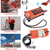 Wireless Crane Remote Control, 2X 8-Button Transmitter + 1x Receiver, 12V-72V Industrial Channel Electric Hoist Lift Controller Wireless Switch Transimitter Receiver Wireless Crane Remote Control, 2X 8-Button Transmitter + 1x Receiver, 12V-72V Industrial Channel Electric Hoist Lift Controller Wireless Switch Transimitter Receiver