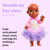 Qai Qai Doll by Serena Williams, Baby Doll with Coloring House Box, Removable Outfit, Stands Alone, Kids Toys for Ages 3 Up, Amazon Exclusive by Just Play