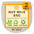 XXL 14"x14" Nut Milk Bag - 100% Organic Unbleached Cotton Easy To Clean Nut Milk Strainer/Cheesecloth Bags, Reusable for Straining Oat Milk, Almond Milk, Cheese making, Celery Juice