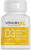 OmegaXL VitaminXL D3 High Potency Daily Vitamin D 5000 IU 125mcg Immune Support Supplement - Promotes Healthy Muscle Function & Strong Bones - Non-GMO, Gluten-Free - 30 Softgels