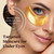 DERMORA Golden Glow Under Eye Patches | Rejuvenating Treatment | Dark Circles, Puffy Eyes, Refreshing, Revitalizing, Travel, Wrinkles | 50 Pairs Eye Gels