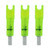 Lumenok Crossbow Nocks Parker Red Hot Green 3 Pack .300 ID