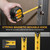 PREXISO 2-in-1 Laser Tape Measure, 135Ft Rechargeable Measurement Tool & 16Ft Measuring Movable Magnetic Hook - Pythagorean, Area, Volume, Ft/Ft+in/in/M Unit NOT Digital
