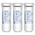 Overbest XWF Replacement for GE® XWF Refrigerator Water Filter, 3 Packs (Not XWFE®)