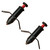 Trigger Point Stimulator Tool - Electric Current Sensation with No Needles No Battery (2 Packs)