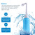 Portable Bidet Travel Large Capacity 450ml(15oz) Personal Toilet Handheld Blue