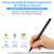 Evach Stylus Pens for Lenovo Yoga Tab Pencil, Active Stylus Pen for Touch Screen Tablet with 1.5mm High Sensitivity Tip Pencil for Lenovo Yoga Tab Pen,Dark Black