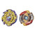 Beyblade Burst Surge Speedstorm Spear Valtryek V6 and Regulus R6 Spinning Top Dual Pack - 2 Battling Game Top Toy for Kids Ages 8 and Up