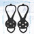 LACE INN Non Slip Gripper Spike, Ice Grippers Traction Cleats Snow Shoe Spikes Grips Crampons with 10 Steel Studs Cleats 2 Pair