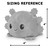 TeeTurtle - The Original Reversible Axolotl Plushie - Blue + Black - Cute Sensory Fidget Stuffed Animals That Show Your Mood