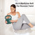 5 lb Kettlebell Weight with Three-handles for Weightlifting, Conditioning and Core Training for Women Men Home Gym [2022 Latest-Green]