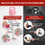 5 lb Kettlebell Weight with Three-handles for Weightlifting, Conditioning and Core Training for Women Men Home Gym [2022 Latest-Green]