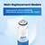 GOLDEN ICEPURE RWF1300A Water Filter Replacement for Daewoo DW2042FR-09, DW2042FB, Kenmore 469130, Aqua Crystal DW2042F-09, FRN-Y22D2V, FRN-Y22D2W,3PACK