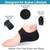 MIAYOHO Plantar Fasciitis Heel Cups for Heel Pain 【Updated Version】 Protectors Sleeves Pads, Support for Spur, Women and Men (Black, M 5-8 / W 6-9.5)