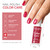 PODERM - Nail Polish – Enriched with Tea Tree – Improves nail appearance – Ingredients Natural/Vegan - foot/hand - Swiss Made (Red Rose)