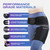 Always Ready Hip Brace for Sciatica Pain Relief with Hot & Cold Gel Pack, SI Belt/Sacroiliac Adjustable Compression Wrap for Groin, Thigh, Leg & Hamstring, Men & Women (M-XXL)