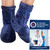 Doctor Developed Heated Booties Foot Warmers for Women Men,Feet Foot Warmer Booties and Handbook Ankle & Feet Warmers (Blue)