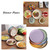 CAMBUY Wheat Straw Plates Lightweight Unbreakable Dinner Dishes Plates Set Dishwasher & Microwave Safe (Small 6 Pack 5.9')