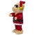 Musical Elvis Animated Christmas Plush Singing & Dancing Bear - Plays “Santa Claus is Back in Town