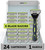 ShaveMOB 6-Blade Men's Razor Kit (Flex Head Handle + 24 Refills) (No Trimmer) - The Caveman Shaving Kit