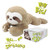 Animal Adventure | Sqoosh2Poof Giant, Cuddly, Ultra Soft Plush Stuffed Animal with Bonus Interactive Surprise - 44" Sloth