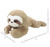 Animal Adventure | Sqoosh2Poof Giant, Cuddly, Ultra Soft Plush Stuffed Animal with Bonus Interactive Surprise - 44" Sloth