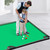 GOODLYSPORTS Golf Game -Combining Mini Pool Table & Golf - World’s Largest Putting Green Indoor，Putting Mat 108.2" L x 57.4" W，Golf Pool Indoor Family Game