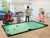 GOODLYSPORTS Golf Game -Combining Mini Pool Table & Golf - World’s Largest Putting Green Indoor，Putting Mat 108.2" L x 57.4" W，Golf Pool Indoor Family Game