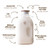 Almond Cow - Glass Pitcher with Lid and Spout, Glass Bottle Milk Container for Refrigerator, Clear Milk Jar Bottles, Food-Grade Liquid Container - 60 fl oz Capacity, 5 x 4 x 10 Inches