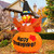 GOOSH 6 Ft Thanksgiving Inflatables Outdoor Decoration Turkey Blow Up Yard with Pumpkin Built-in LEDs for Indoor Garden Lawn Party Decor