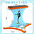 CroBlissful Cheer Balance Trainer 13.4 x 12.2 Inch Wooden Cheer Flyer Stand Cheer Stand for Flyers Cheerleading Stunt Balance Flexibility Trainer Equipment Promote Core Strength Coordination