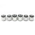 HLBTK 540-168 6PCS Rear Suspension Knuckle Bushing Kit Fits for Jeep Cherokee 2.4L 3.2L 2014 2015 2016 2017 2018