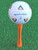 Castle Tees The Original Bamboo Golf Tee up to 140 Tees 7 Sizes & Colours Premium Super Strong in Orange Pink White Yellow Blue Red Green with a Pitch Repair Tool Ball Marker Pencil (Orange Zip Bag)