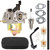P19-1 Carburetor Compatible with Predator 4000 4375 Champion Honda Generac 3500 4000 3000 4500 4375 3550 3650 GP 3250 3300 Watt 196cc 208cc 212cc 224cc