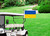 Double Sided Ukraine Boat Flag 12x18 Inches for Bike Motorcycle Truck Small Ukrainian National Nautical Flag 220D Heavy Duty Printed Nylon with 2 Brass Grommets (Ukraine, 12x18IN 3PLY)