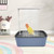 DSDSD Bird Bath Shower Tub - Water Cycle Parrot Circulating Shower | USB Electric Large Bird Bathtub Shower Fountain Parrot Automatic Bathtub with Shower for Parakeet Cockatoo Parrot Bird