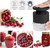 Cherry Pitter Multiple, Quick Release Multi Cherries Stoner Pitter 7-in-1, Push Button Cherr'y Core Pit'ter with Splatter Protector, Pit Remover for Making Jam(Save Time) (Black, Large)