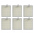 6-Pack Replacement HEPA Filters for iRobot Roomba Essential Series (Y0110, Y0112, Y0140, Q011, Q0120, Q0520) Replacement Filters