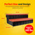 Heatwave Hot Tub Steps with Storage for Spa Accessories - Red Brick